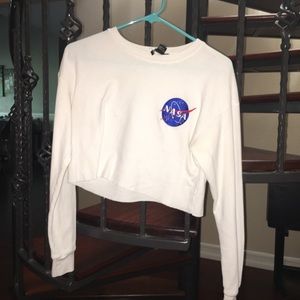 NASA crop top